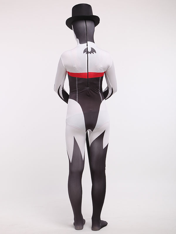 Vampire Zentai Bodysuit Halloween Spandex Demon Cosplay